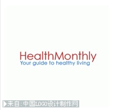 健康月刊网站logo设计欣赏