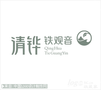清铧铁观音茶叶标志设计欣赏