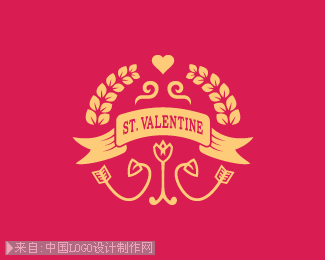 St. Valentine标志设计欣赏