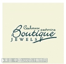 Boutique Jewels网站标志设计欣赏