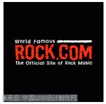 Rock.com店标志设计欣赏