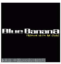 Blue Banana标志设计欣赏