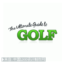 The Ultimate Guide to Golf标志设计欣赏