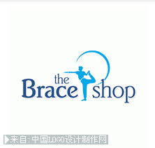 The Brace Shop网站标志设计欣赏