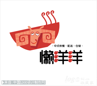 懒洋洋中式快餐logo设计欣赏