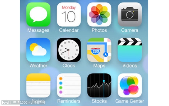 苹果的iOS 7全新的图标设计欣赏