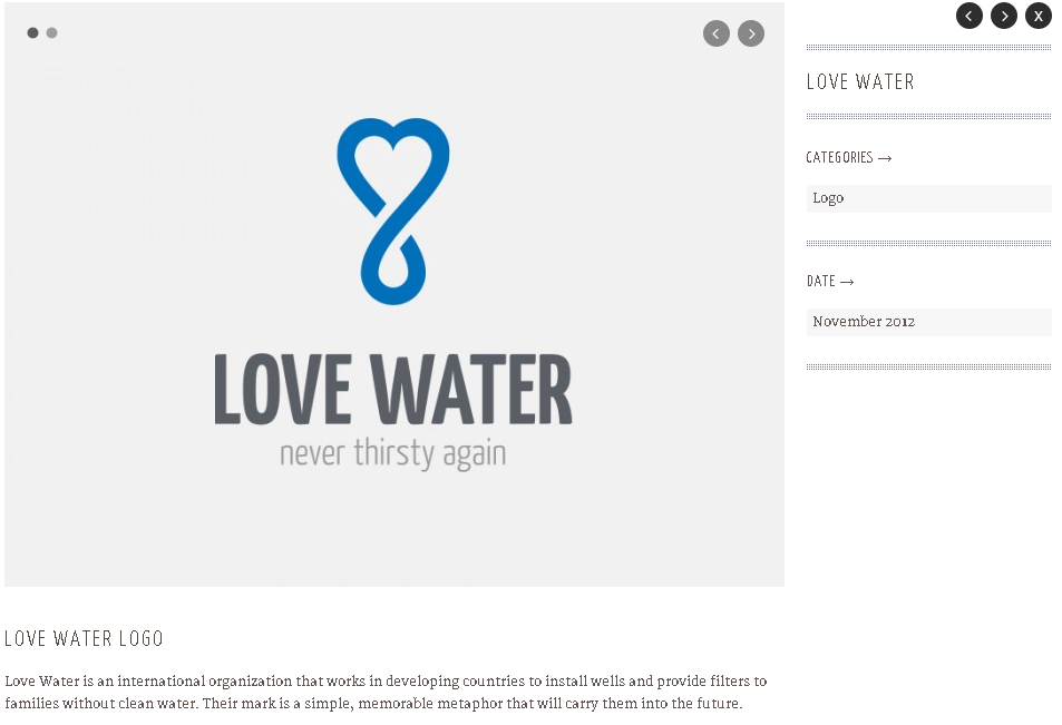 Love Water标志设计欣赏