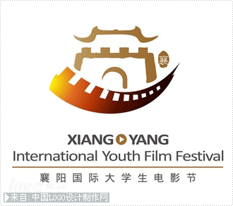 襄阳国际大学生电影节logo节日活动标志设计欣赏