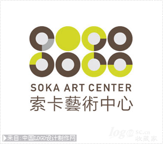 索卡艺术中心logo设计欣赏
