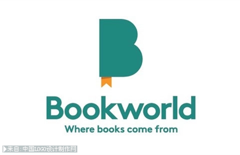 Bookworld商店标志设计欣赏