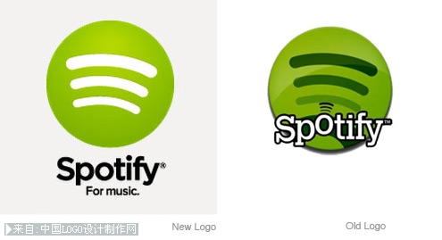 Spotify标志设计的成长