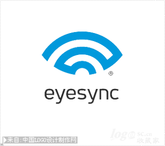 EyeSync电子电脑标志设计欣赏