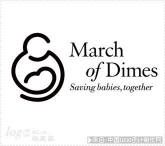 March of Dimes公益组织商标欣赏