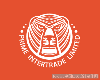 贸易公司虎形logo设计欣赏