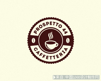 Prospetto 44咖啡品牌logo设计