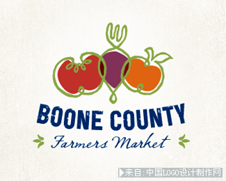 农户市场logo设计欣赏