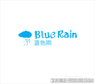 蓝色雨房产logo欣赏