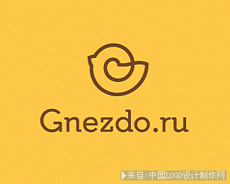 Gnezdo.ru标志设计欣赏