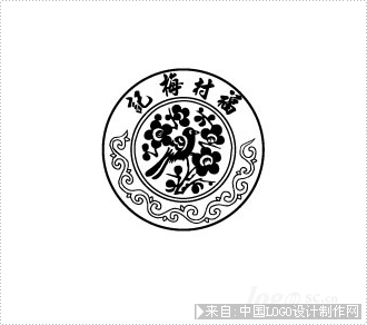 福村梅记普洱茶咖啡茶叶logo欣赏