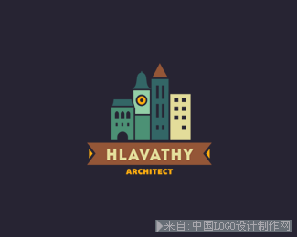 Hlavathy建筑logo设计