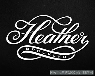 Heather Brooklyn字母logo设计欣赏