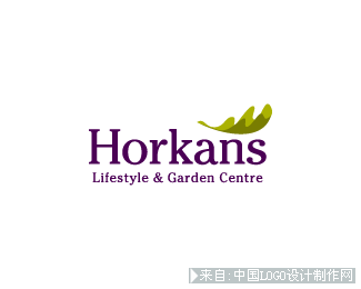 Horkans绿色花园logo设计欣赏