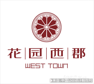 花园西郡建筑房产logo设计欣赏