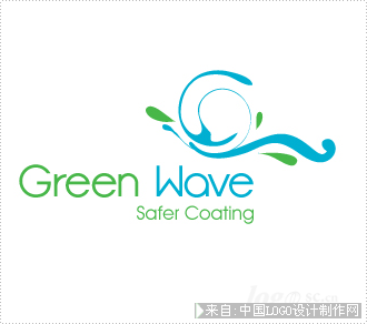 绿浪 Green Wave居家装饰logo设计欣赏