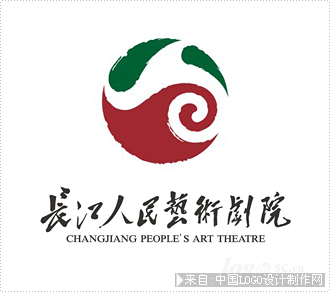 长江人民艺术剧院展馆公园logo欣赏