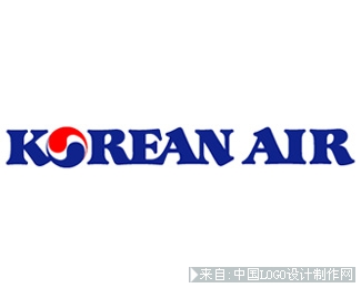 大韩航空交通运输logo设计欣赏