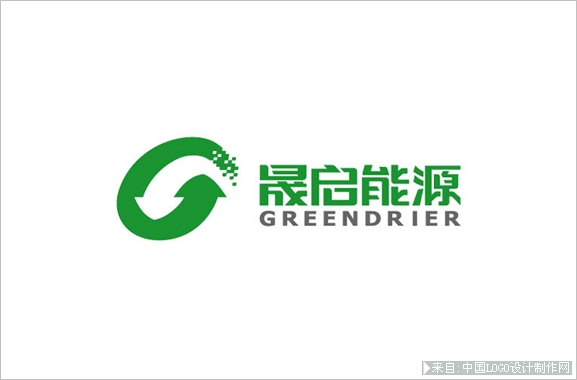 提倡绿色能源的企业标志设计