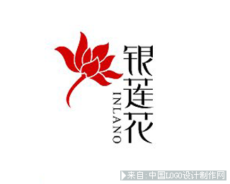 银莲花美容护肤logo欣赏