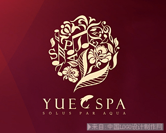 悦SPA水疗商务会所酒店旅游logo欣赏