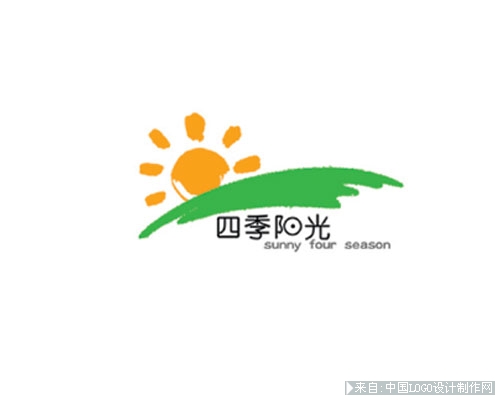 四季阳光饮食行业logo设计欣赏