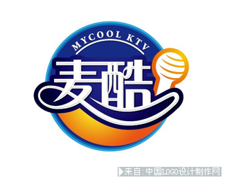 麦酷KTV logo商标设计欣赏