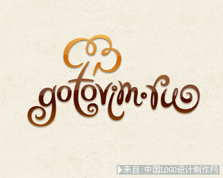 国外美食门户网站logo设计欣赏