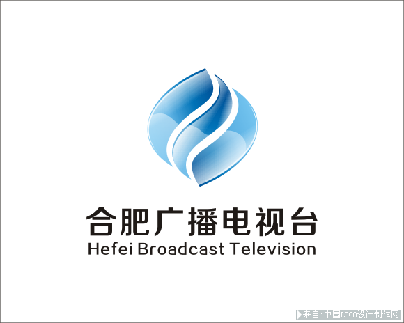 合肥广播电视台全国征集中标采用作品传播媒体logo欣赏