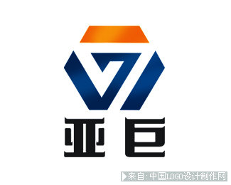 宁夏亚巨logo设计欣赏