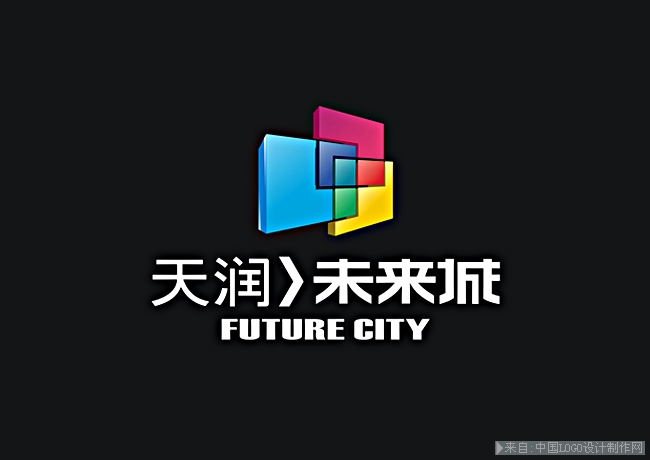 天润未来城建筑地产logo欣赏