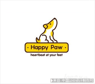 Happy Paw服装商标欣赏