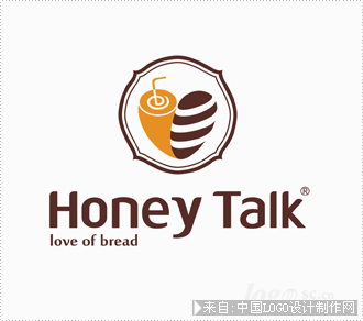 Honey talk服装商标设计欣赏