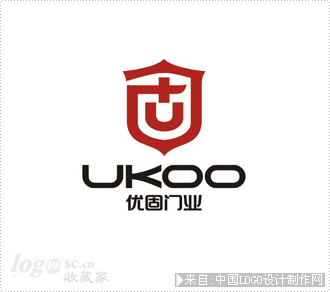 优固门业居家装饰logo欣赏