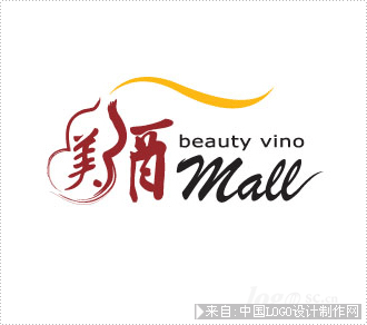 美酒mall酒类饮料logo设计欣赏