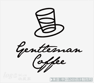 qentteman coffee酒类饮料logo设计欣赏