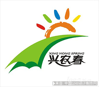 兴农春农林畜牧logo设计欣赏
