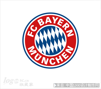 拜仁慕尼黑俱乐部体育运动logo设计欣赏