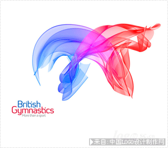 英国体操 British Gymnastics体育运动标志设计欣赏