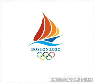 2020奥运会申奥城市波士顿体育运动logo欣赏