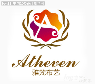 雅凡布艺纺织家纺logo设计欣赏