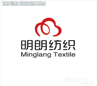 明朗纺织纺织家纺logo欣赏